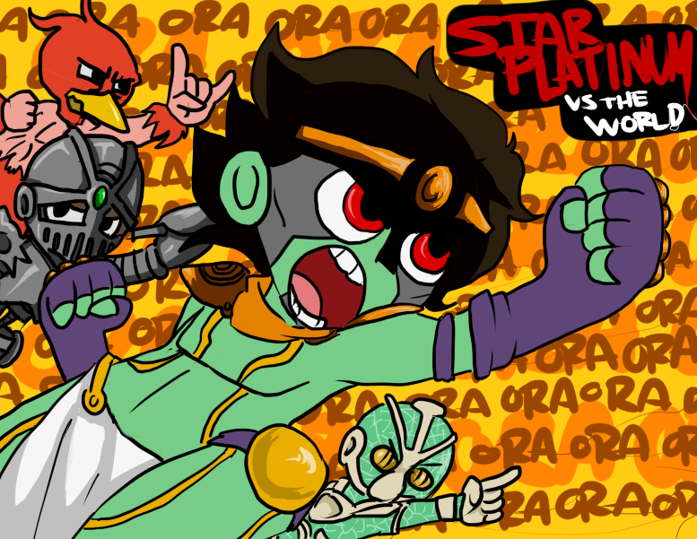 Star Platinum vs Za Warudo by swiftenigma on DeviantArt