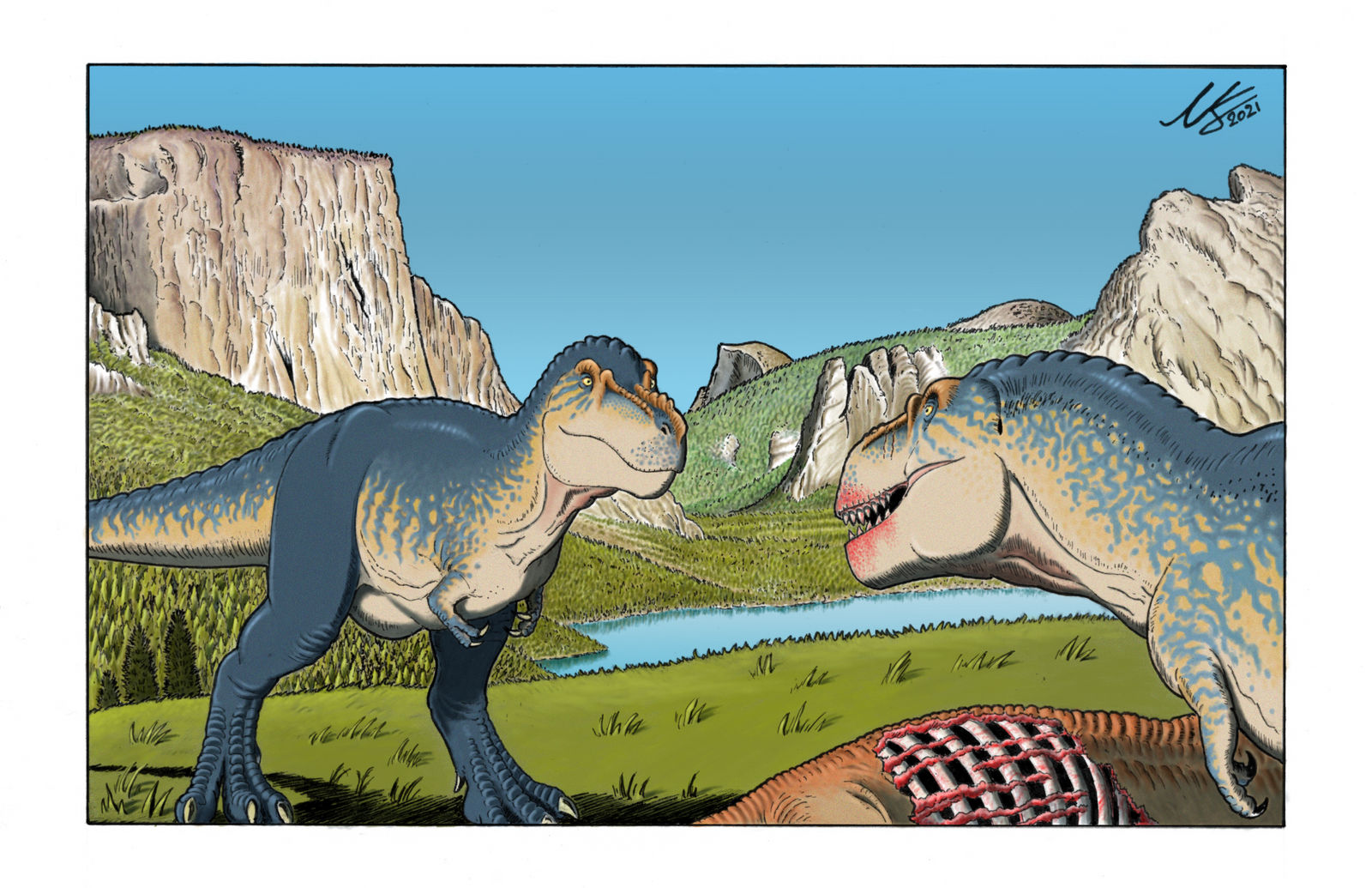 Gorgosaurus by NKourk on DeviantArt