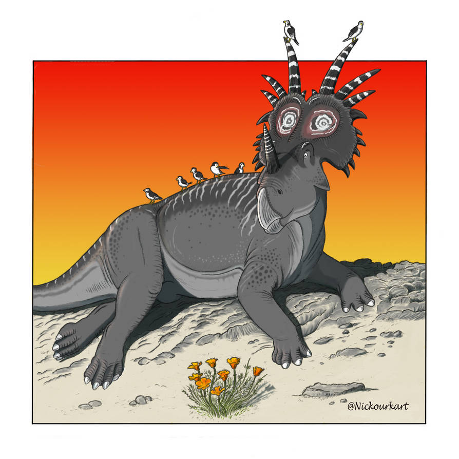 Styracosaurus Old Buck repaint by NKourk on DeviantArt