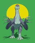 JW Therizinosaurus(Inspired by Mattels figure) by NKourk