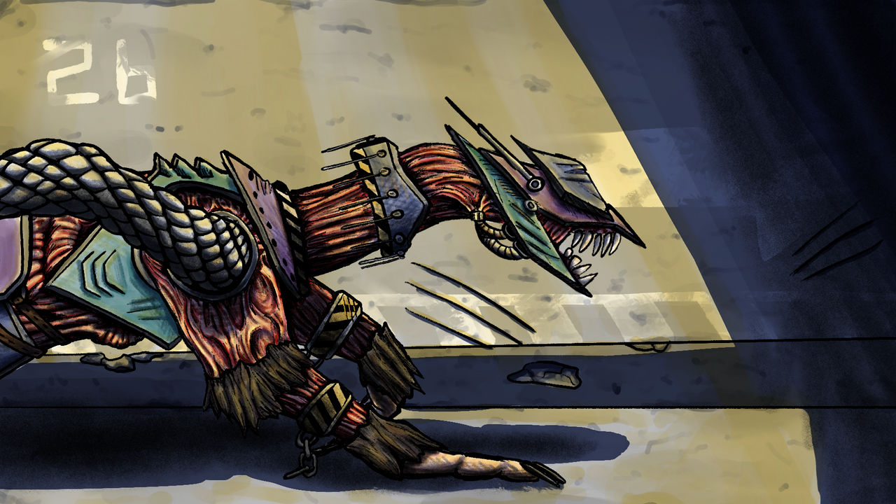 unidentified creature by aturtlemurtle on DeviantArt