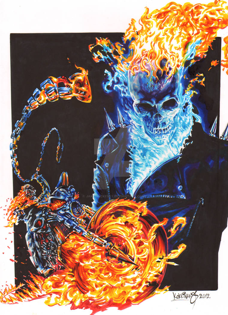 Ghost Rider Carving Ghost Rider by JakeMackessy on DeviantArt