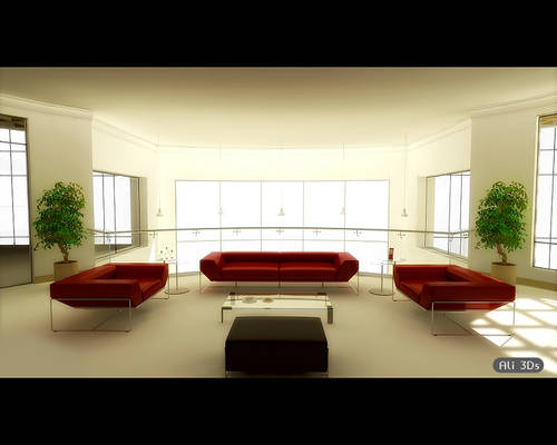 3d Interiors  with MR