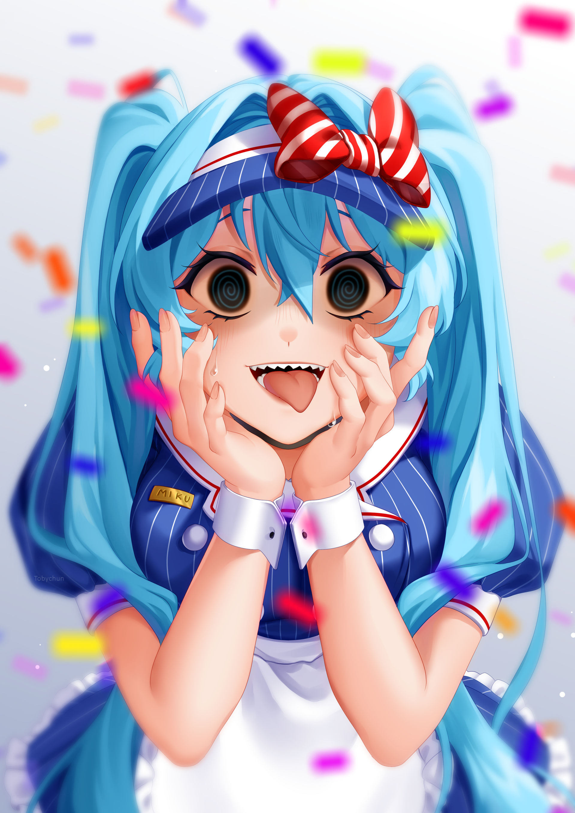 Miku Mesmerizer by tobychunart4 on DeviantArt