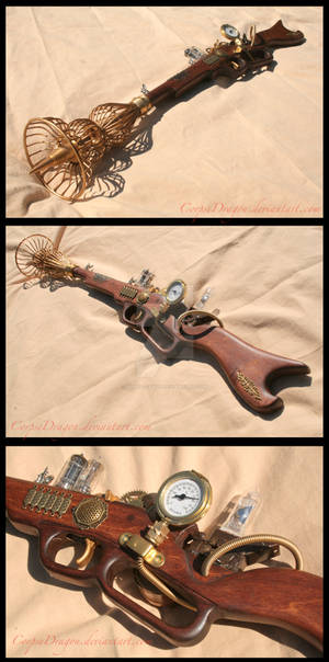 Steampunk Ray Gun 1