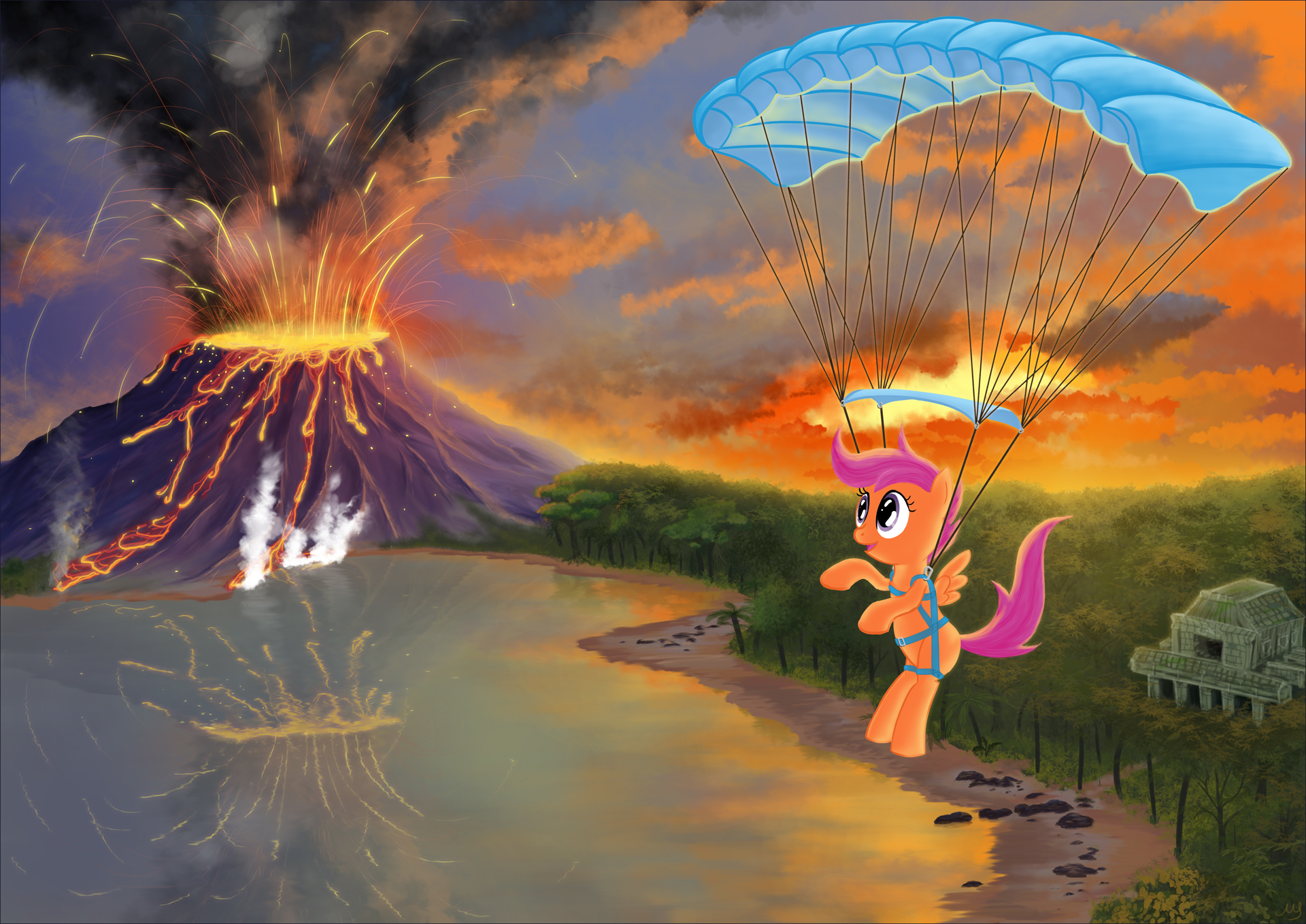 Scootaloo's Big Adventure poster (no text)