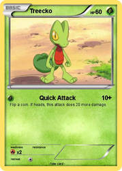 Treecko Card