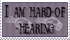 Hard-of-Hearing Stamp