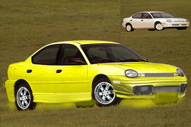 dodge Neon Photoshop