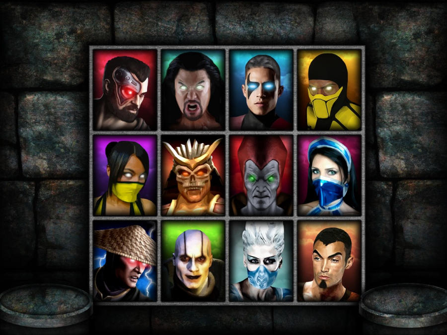 Mk3 Select Deviantart Related Keywords & Suggestions - Mk3 S Mortal Kombat Realm Of Souls Character Select By Reiko26 On DeviantArt.