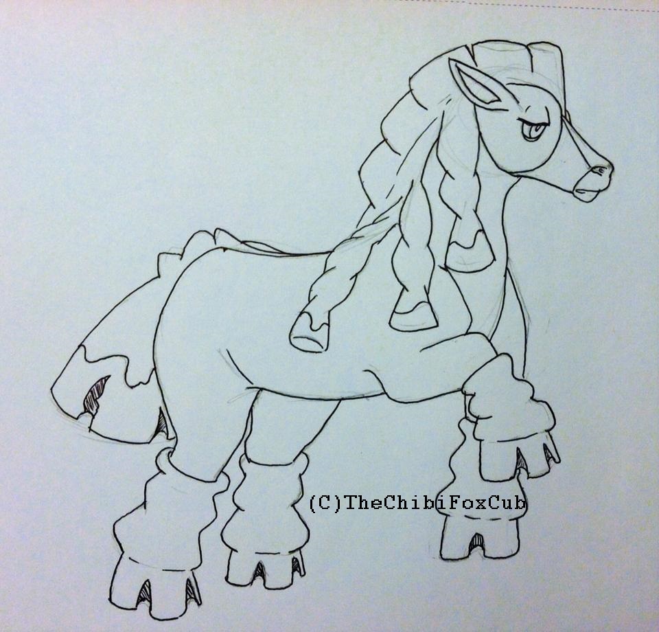 Mudsdale Sketch