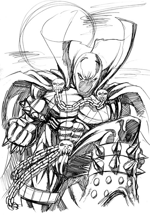 Spawn Drawing