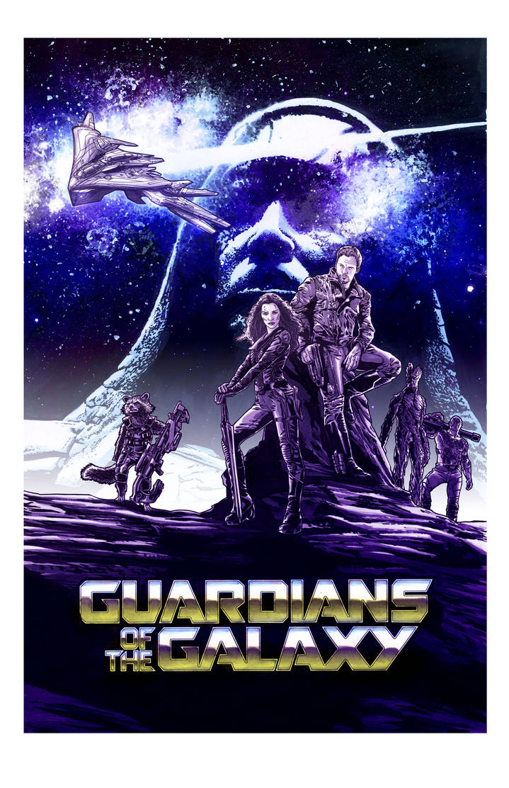 Guardians of the Galaxy color version