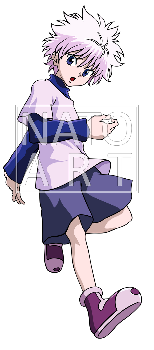 Killua Hunter x Hunter Render Vector by NatoART2 on DeviantArt