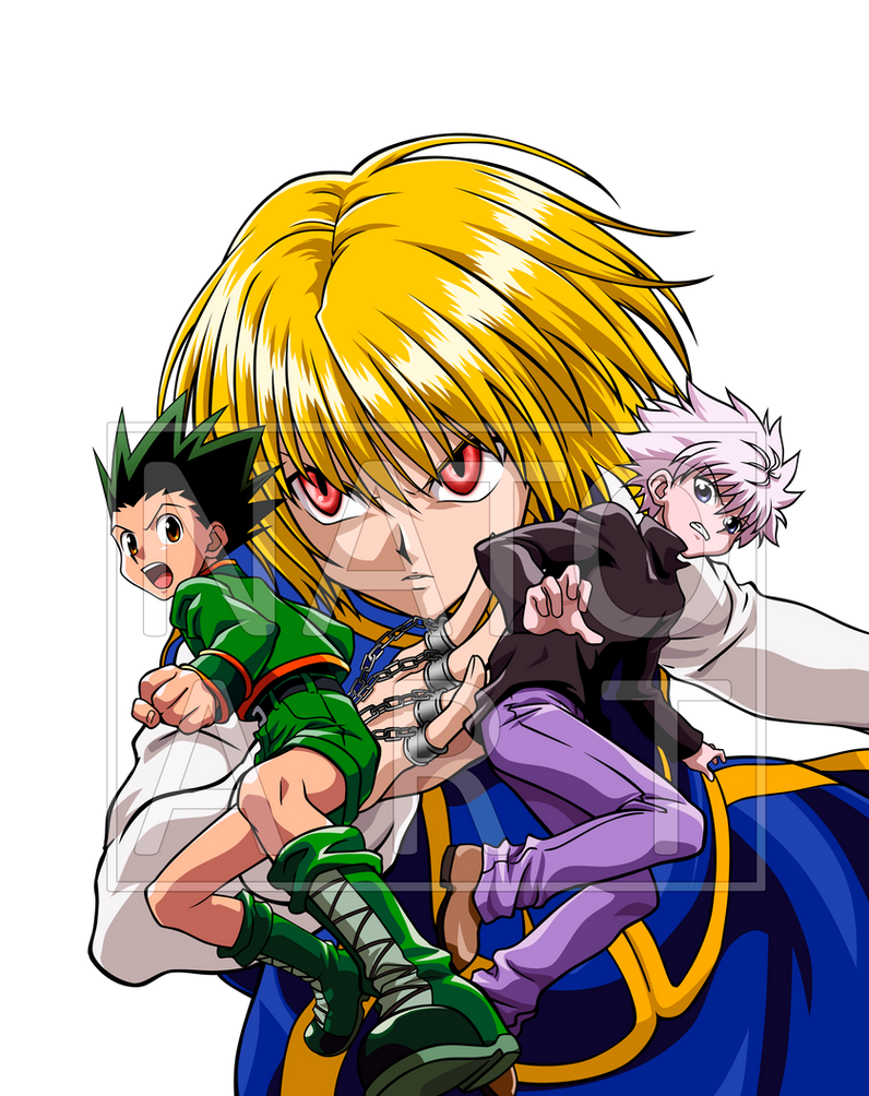 Killua Vectorize Render Vector Gon, Killua and Kurapika by NatoART2 on DeviantArt