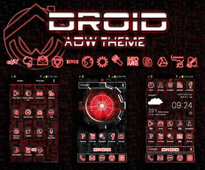 Droid ADW Theme for Android