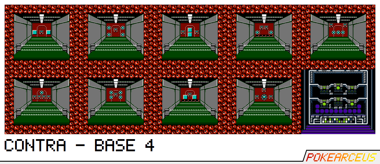 Contra Base Beat Contra New Stage: Base 4 by Pokearceus on DeviantArt