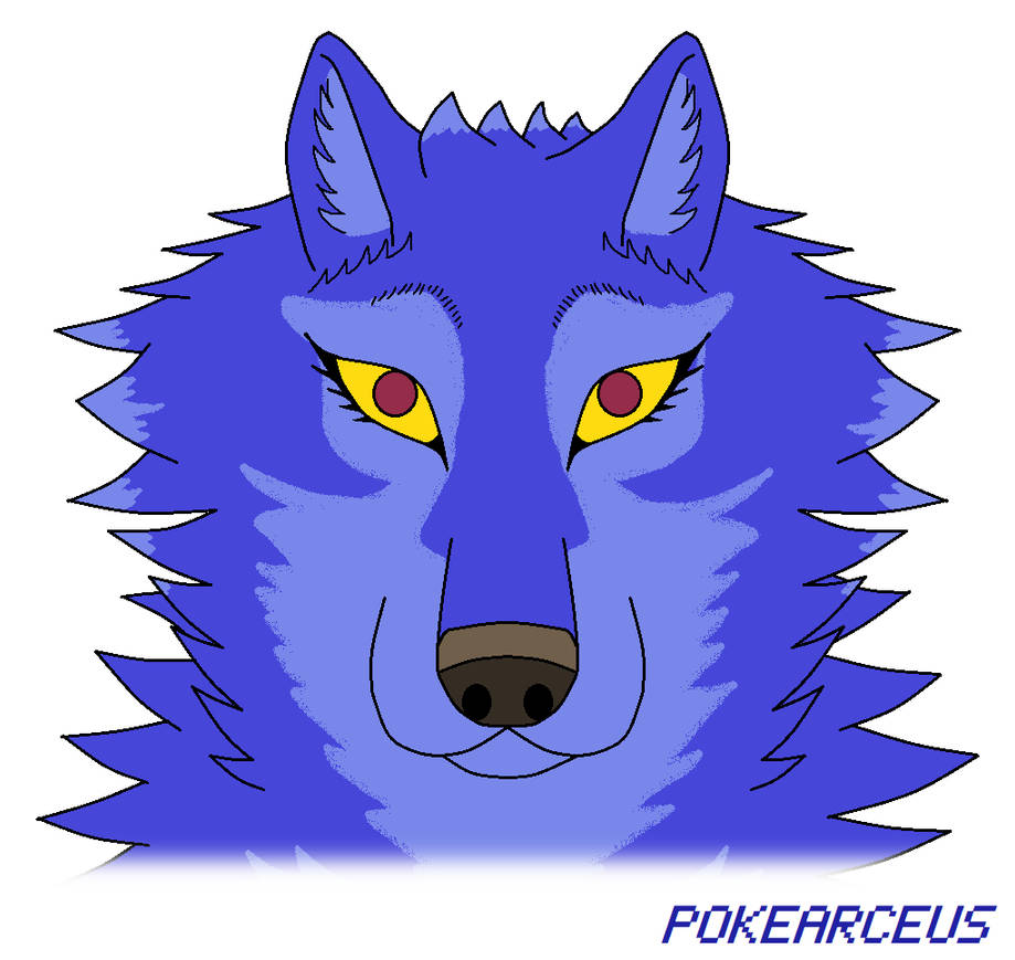Blue Wolf by Pokearceus on DeviantArt