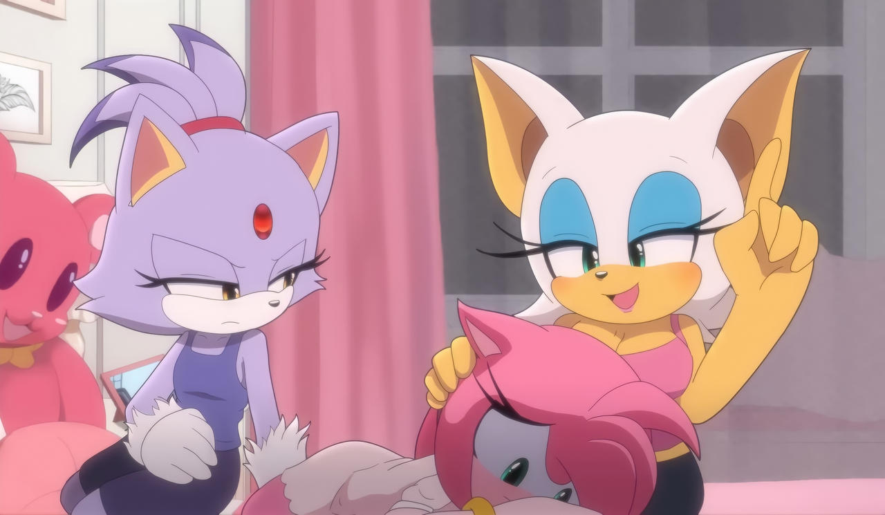 Blaze, Amy and Rouge by Pokearceus on DeviantArt