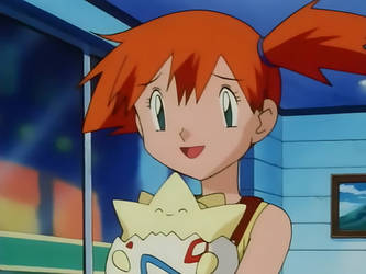 Misty and Togepi