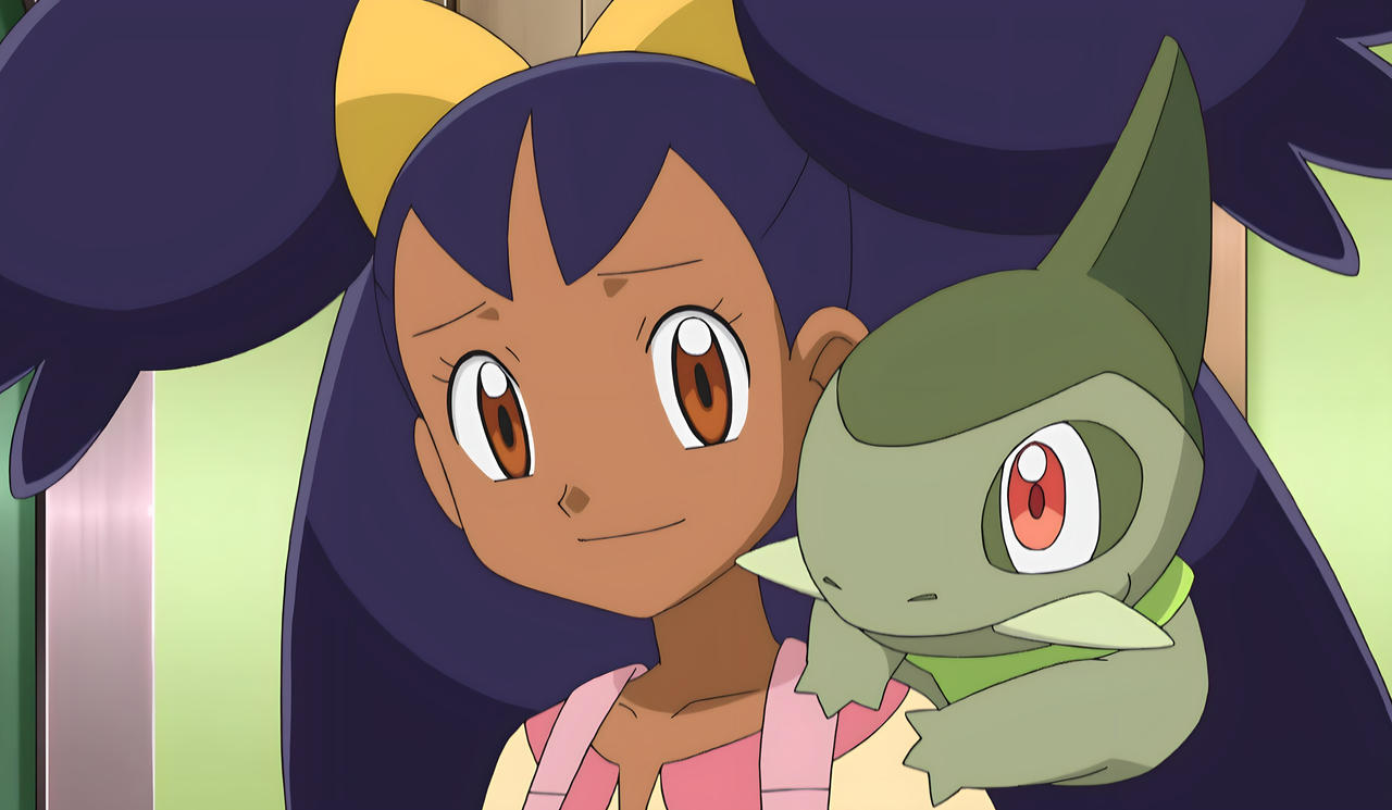 Axew Flower Iris and Axew by Pokearceus on DeviantArt