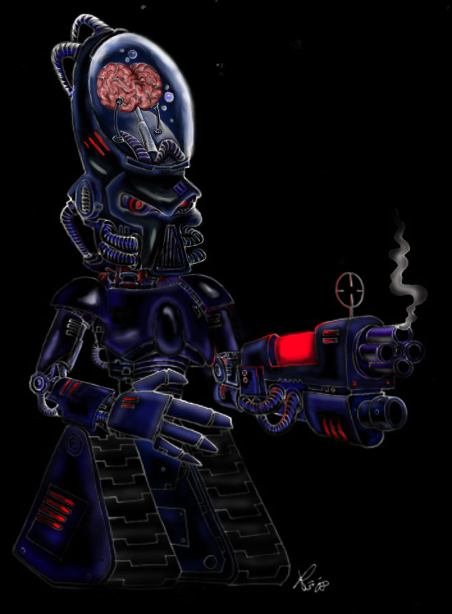 Evil Rbot evil robot by richardsymonsart on DeviantArt