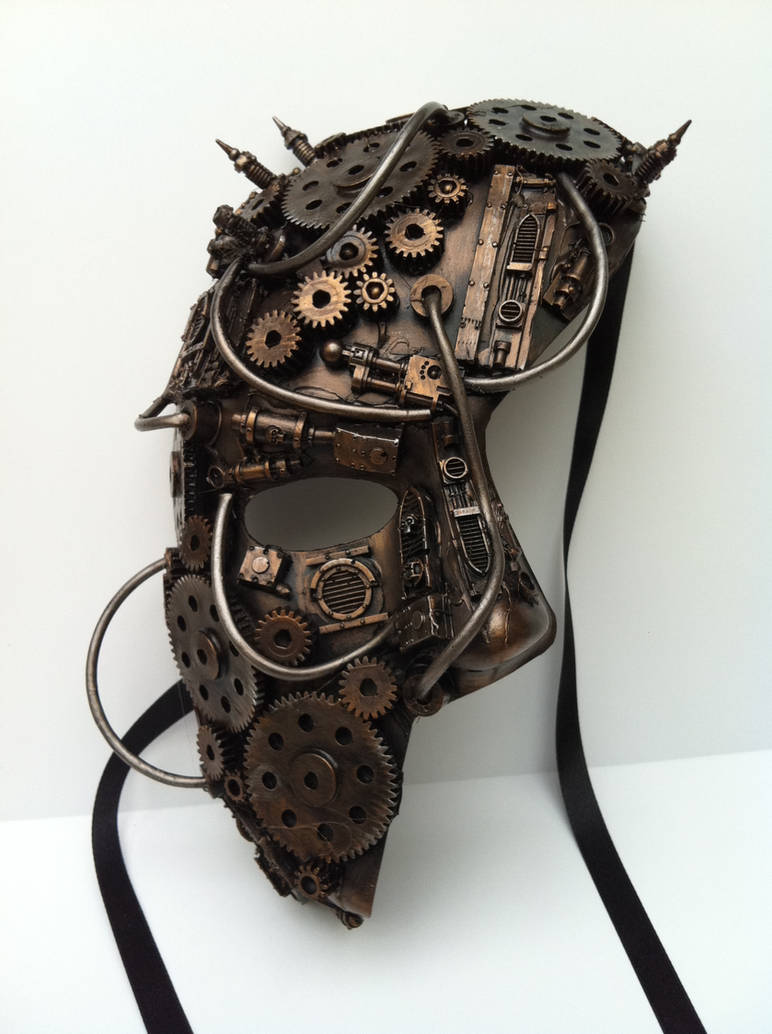 clockwork mask by richardsymonsart on DeviantArt