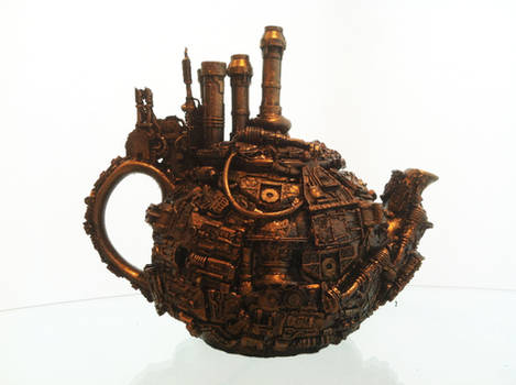 steampunk tea pot