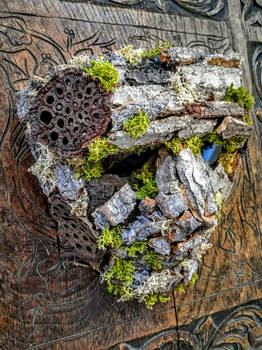 tree man wooden mask 2016