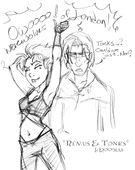 Tonks and Remus - HBP