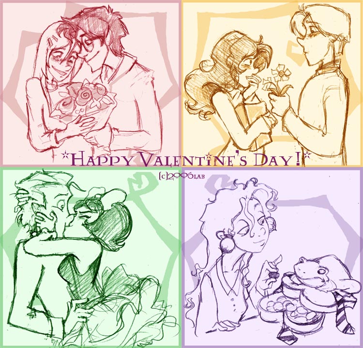 Hogwarts Valentine - HP by lberghol on DeviantArt