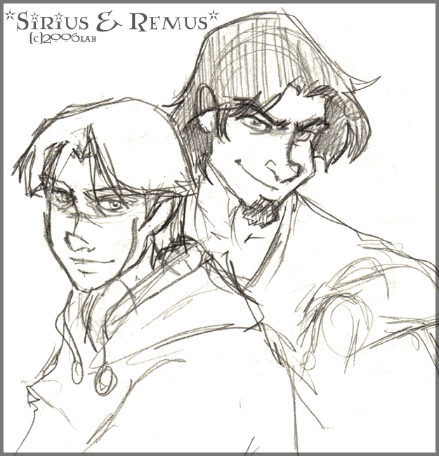 Sirius + Remus - HP