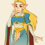 Zelda: Breath of the Wild -- Royal Dress