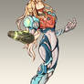 Metroid Dread: Fusion Suit Samus