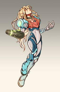 Metroid Dread: Fusion Suit Samus