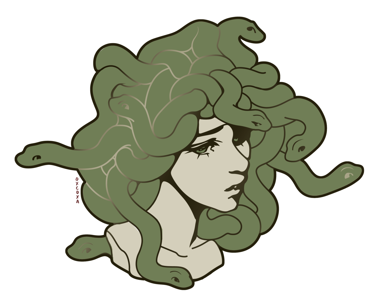 Greek Goddess Medusa Gorgon - Medusa - Pin