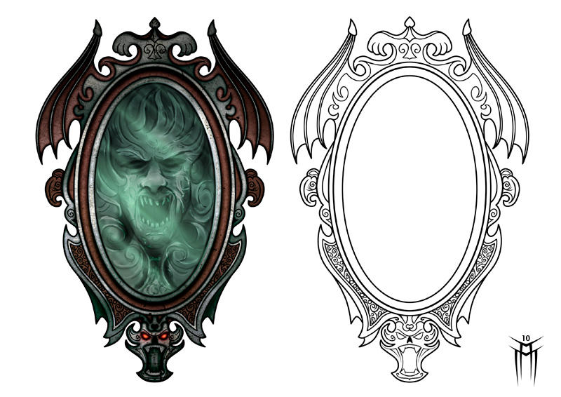 Evil Mirror by KARGAIN on DeviantArt