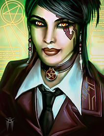 Shadowrun Returns - PC/NPC Character Portrait 01