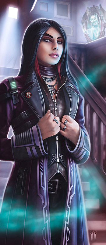 Shadowrun Archetype Ghosthunter Mage by KARGAIN on DeviantArt