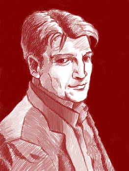 Nathan Fillion portrait