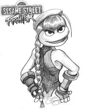 Sesame Street Fighter Dawn