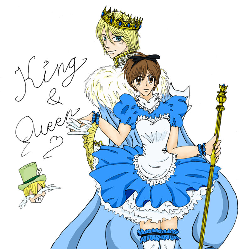 'Alice' and the White King by LoveAlchemist on DeviantArt