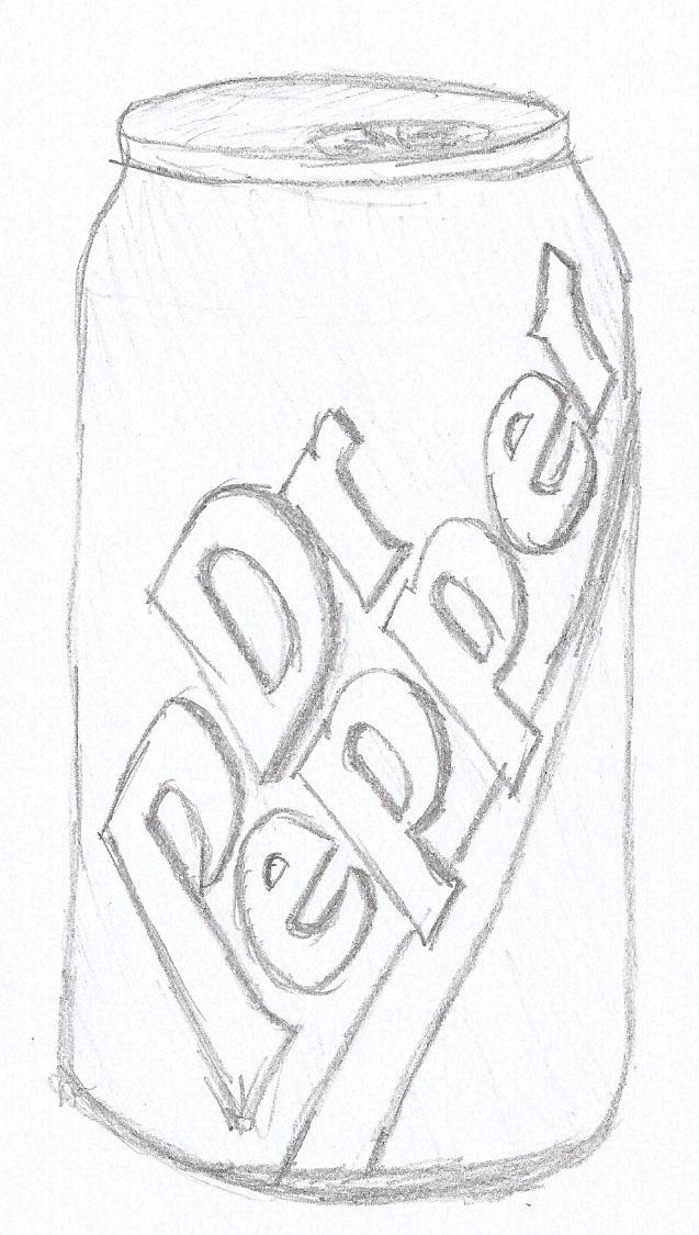 Dr Pepper Can by Toothy01 on DeviantArt