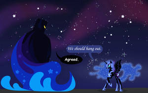 Nightmare Knight and Nightmare Moon