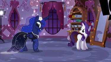 Princess Luna's New Dress