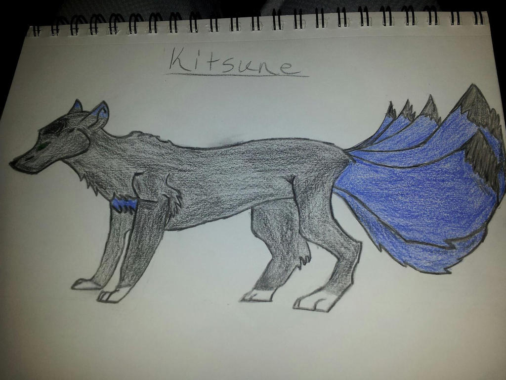 Kitsune Colored by Kage-Kitsune96 on DeviantArt