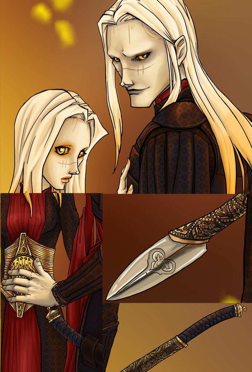 Nuada and Nuala Detail