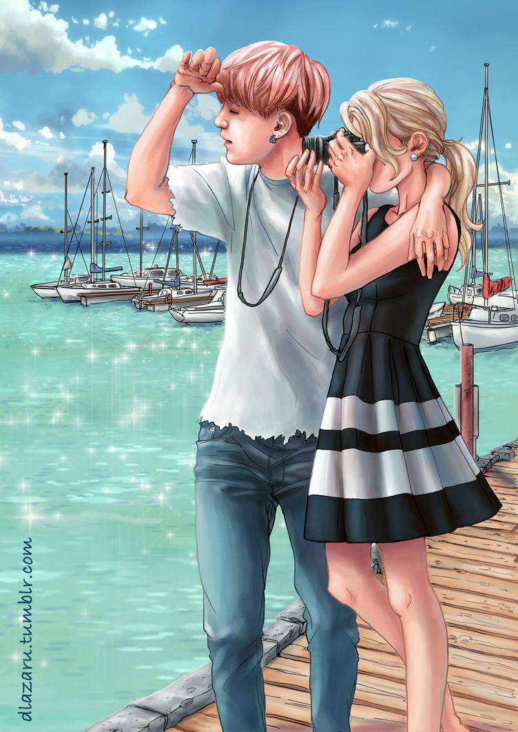BTS summer Suga by dlazaru