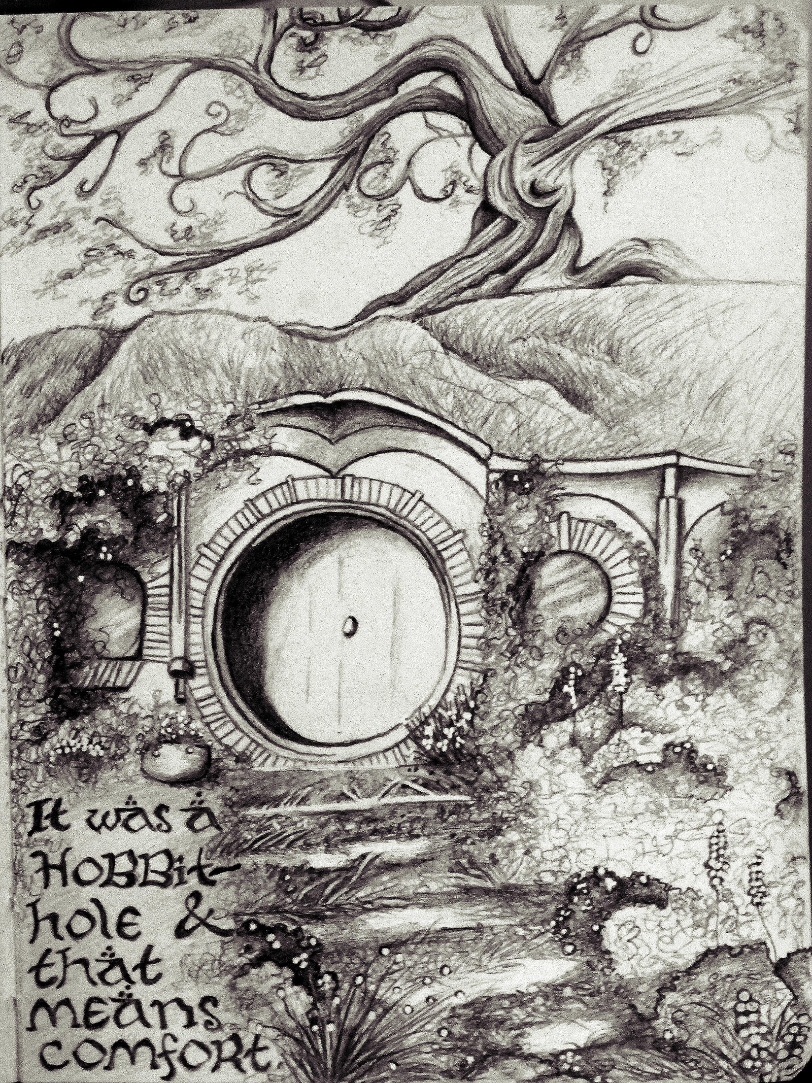 A HobbitHole by GwydionArt on DeviantArt