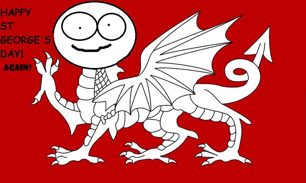 Happy St George's Day Again! by jamiepb2013 on DeviantArt